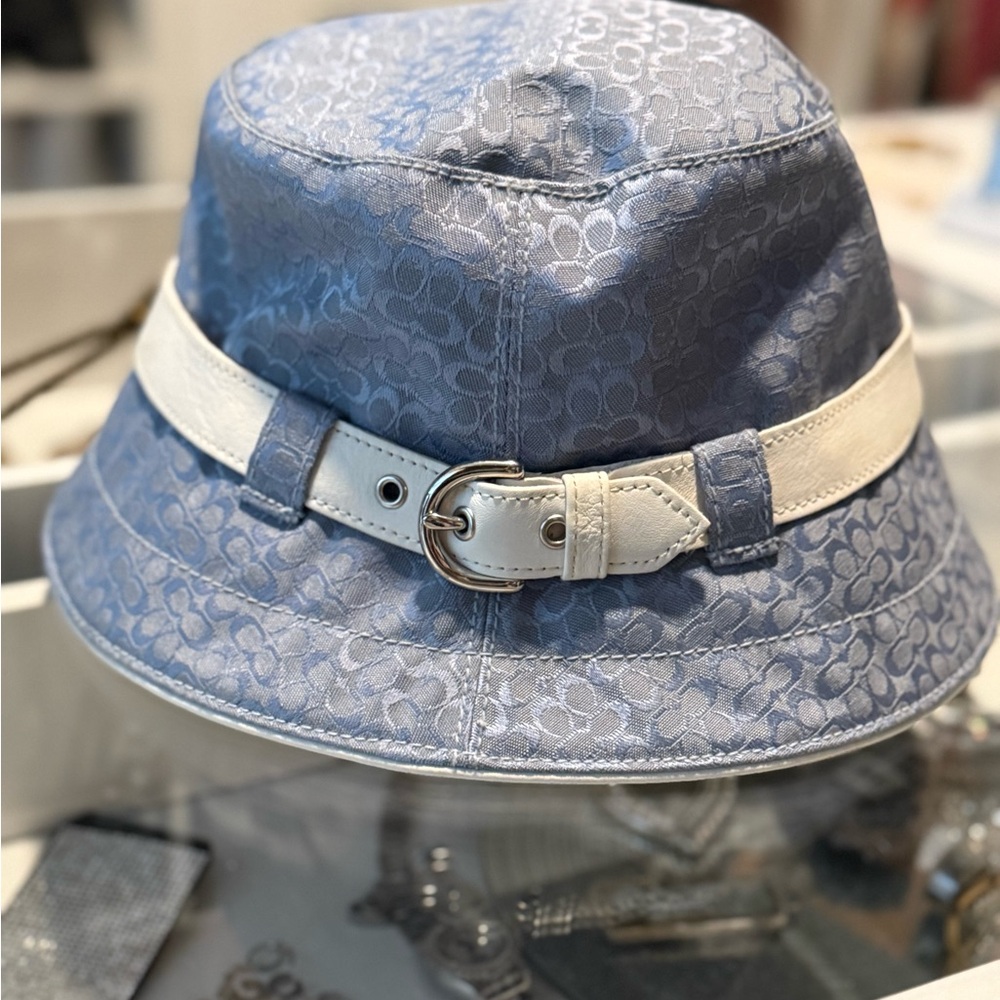 Coach Brown Fabric With Leather Patch - image 1